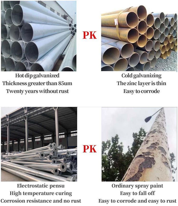Q235 steel traffic light pole(001) Q235 steel traffic light pole(001)